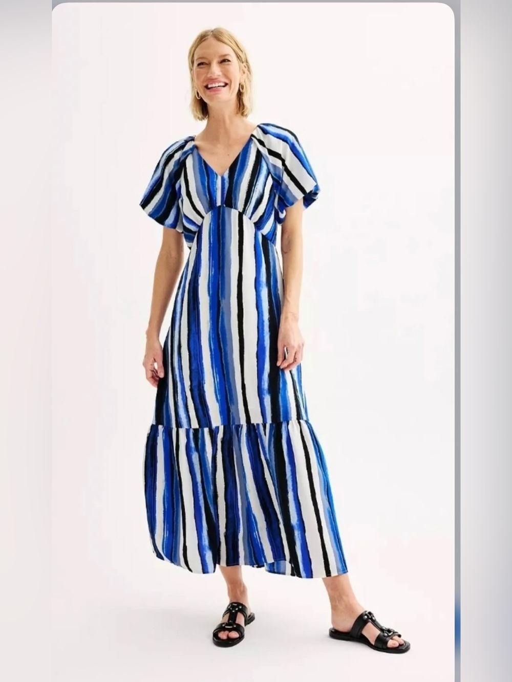 Nine West Empire Waist Maxi